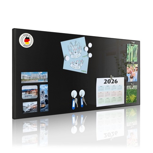 Metall magnettafel schwarz - magnettafel,