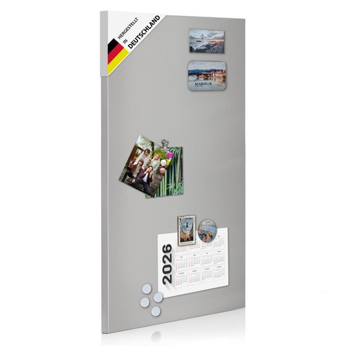 Metall magnettafel grau - magnettafel,