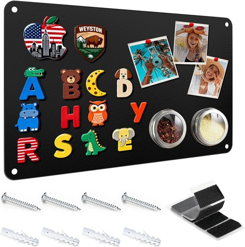 Metall magnettafel schwarz - magnettafel,