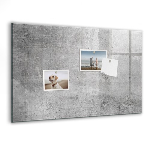 Glas magnetboard komplettset - glas,